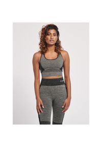 Stanik fitness cardio Hummel hmlClea. Kolor: zielony. Styl: elegancki #1