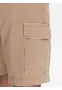 Emporio Armani Underwear Szorty materiałowe 211835 3R471 00051 Beżowy Regular Fit. Kolor: beżowy. Materiał: bawełna