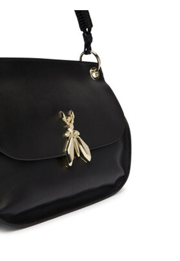 Patrizia Pepe Torebka 8B0312/L162-K103 Czarny. Kolor: czarny. Materiał: skórzane