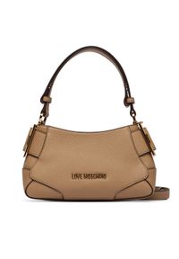 Love Moschino - LOVE MOSCHINO Torebka JC4098PP1PLT1105 Beżowy. Kolor: beżowy. Materiał: skórzane #1