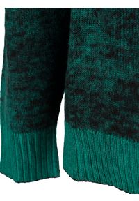 Diesel Sweter "K-Conf" | 00SIHD-OLASS / K-Conf Pullover | Mężczyzna | Czarny, Zielony. Okazja: na co dzień. Kolor: zielony, wielokolorowy, czarny. Materiał: wełna, poliamid. Styl: casual