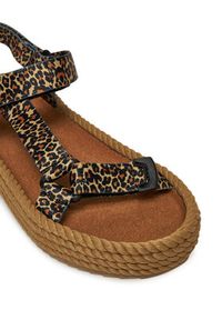Bohonomad Sandały Miami Elastic MIA.12-LEO Brązowy. Kolor: brązowy. Materiał: skóra #6