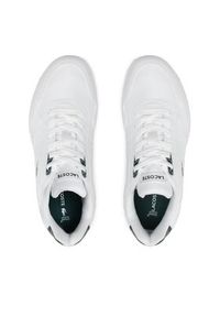 Lacoste Sneakersy T-Clip 0121 1 Suj 7-42SUJ00041R5 Biały. Kolor: biały. Materiał: skóra #5