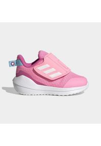 Buty do chodzenia dla dzieci Adidas EQ21 Run 2.0 AC. Kolor: biały, wielokolorowy, niebieski, różowy. Sport: bieganie, turystyka piesza