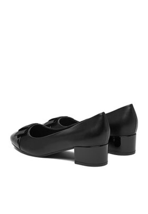 Lasocki Czółenka CEO-HMS19028-2 Czarny. Kolor: czarny. Materiał: materiał