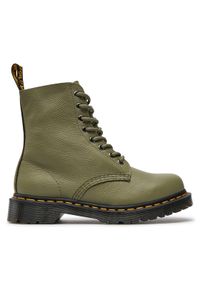 Dr. Martens Glany 1460 Pascal 31693357 Khaki. Kolor: brązowy. Materiał: skóra