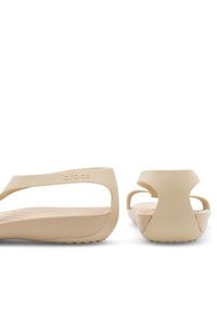 Crocs Sandały SERENA SANDAL 205469-212 Beżowy. Kolor: beżowy. Materiał: guma #6