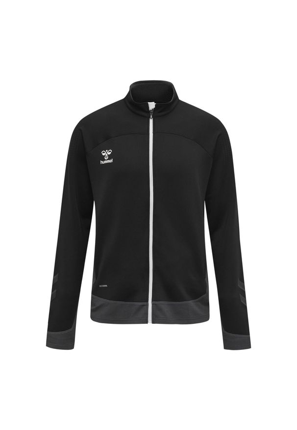 Kurtka dziecięca zapinana na zamek Hummel hmlLEAD poly. Kolor: czarny. Sport: fitness, piłka ręczna