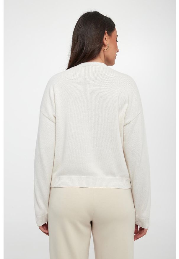 Sweter damski z jedwabiem i kaszmirem PESERICO. Materiał: jedwab, kaszmir