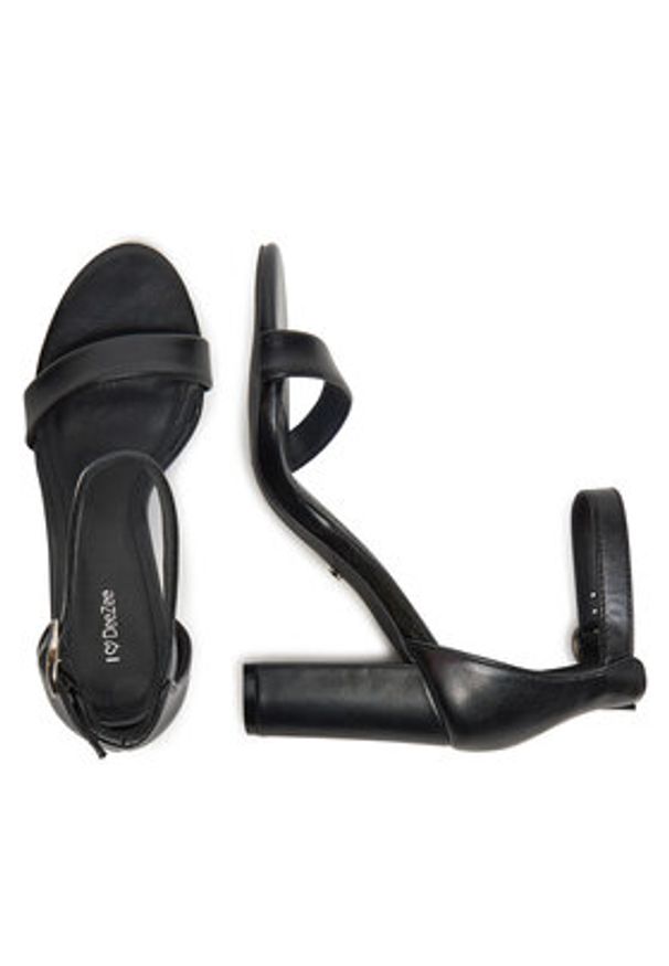 DeeZee Sandały E3611-1 Czarny. Kolor: czarny. Materiał: syntetyk, materiał