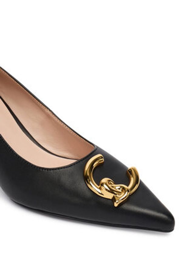 Coccinelle Czółenka E4 SB3 13 02 01 001 Czarny. Kolor: czarny. Materiał: skóra