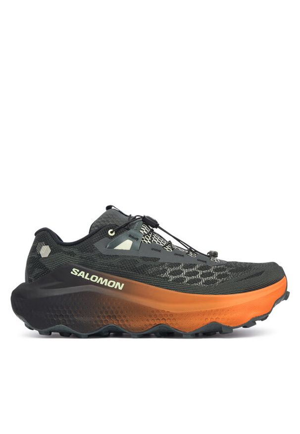 salomon - Salomon Buty do biegania Ultra Glide 4 L45396000 Szary. Kolor: szary. Materiał: materiał
