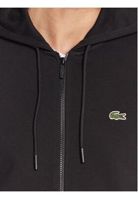 Lacoste Bluza SH9626 Czarny Classic Fit. Kolor: czarny. Materiał: bawełna #4