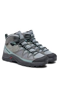 salomon - Salomon Trekkingi Quest Rove Gore-Tex L47181600 Szary. Kolor: szary. Materiał: skóra, zamsz #3