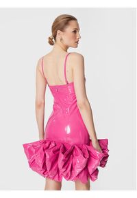 ROTATE Sukienka koktajlowa Leiza RT2219 Różowy Regular Fit. Kolor: różowy. Materiał: syntetyk. Styl: wizytowy #6