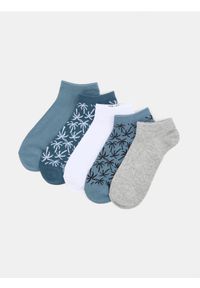 Sinsay - Prążkowane skarpetki 5 pack - wielobarwny. Materiał: prążkowany #1
