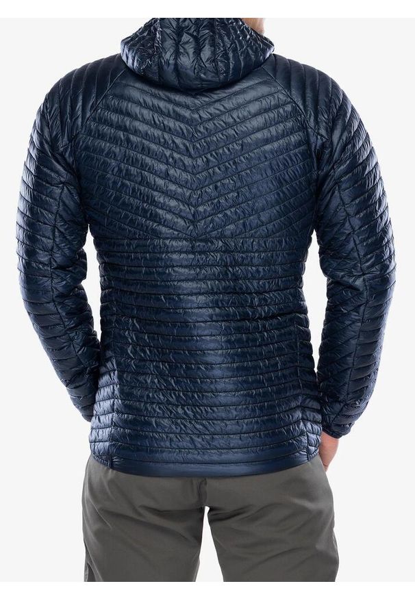 Haglöfs - Kurtka ocieplana męska Haglofs L.I.M. Mimic Hood. Kolor: niebieski. Sport: turystyka piesza