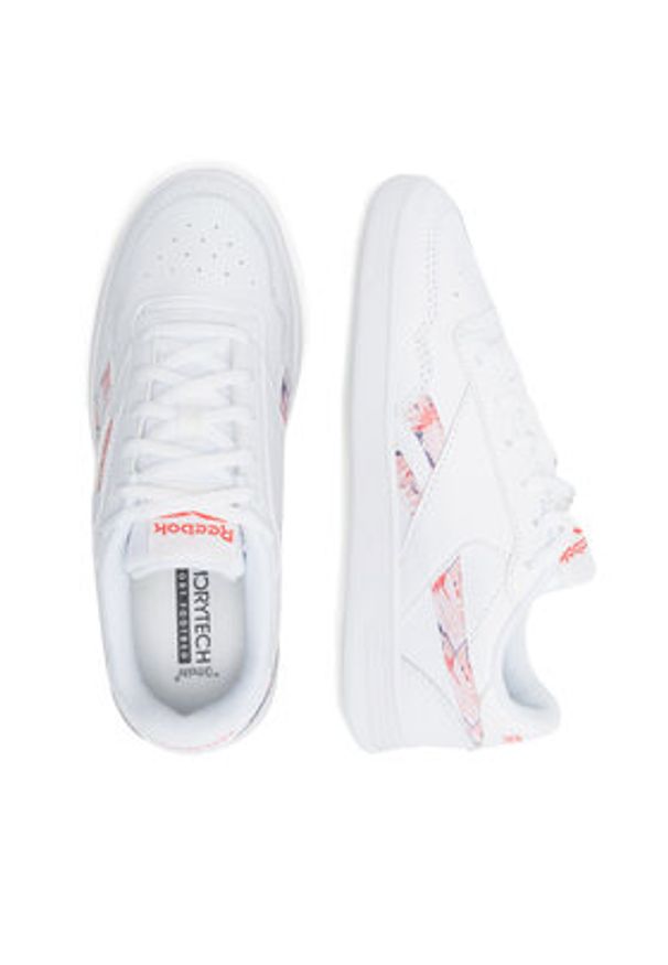 Reebok Sneakersy Court Advance HR0143 Biały. Kolor: biały. Materiał: skóra