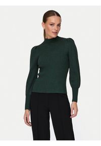 only - ONLY Sweter Katia 15232494 Zielony Regular Fit. Kolor: zielony. Materiał: wiskoza, syntetyk #1