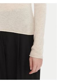 TOMMY HILFIGER - Tommy Hilfiger Sweter WW0WW40264 Écru Regular Fit. Materiał: wełna