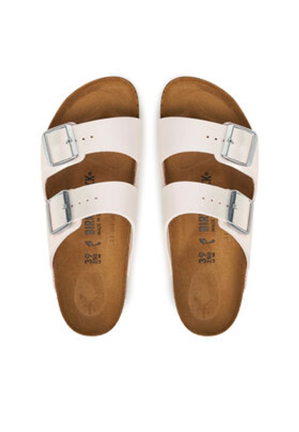Birkenstock Klapki Arizona 1029511 Różowy. Kolor: różowy. Materiał: skóra