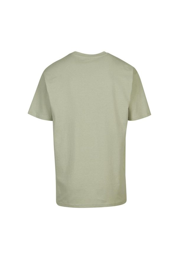 BUILD YOUR BRAND - Ponadwymiarowa Koszulka Dla Dorosłych Unisex Heavyweight. Kolor: zielony