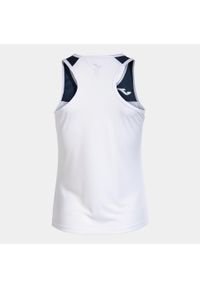 Koszulka tenisowa damska Joma Montreal Tank Top. Kolor: biały, wielokolorowy, niebieski. Sport: tenis