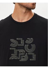 BOSS - Boss T-Shirt 50519350 Czarny Regular Fit. Kolor: czarny. Materiał: bawełna #5