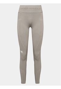 Under Armour Legginsy Ua Train Seamless Legging 1381662-294 Szary Compression Fit. Kolor: szary. Materiał: syntetyk #4