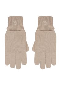Rękawiczki Damskie Calvin Klein. Kolor: beżowy #1