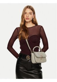 Guess Torebka HWKG95 31200 Szary. Kolor: szary. Materiał: skórzane