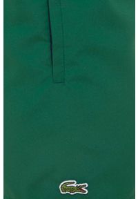 Lacoste szorty kąpielowe. Kolor: zielony. Materiał: tkanina #3