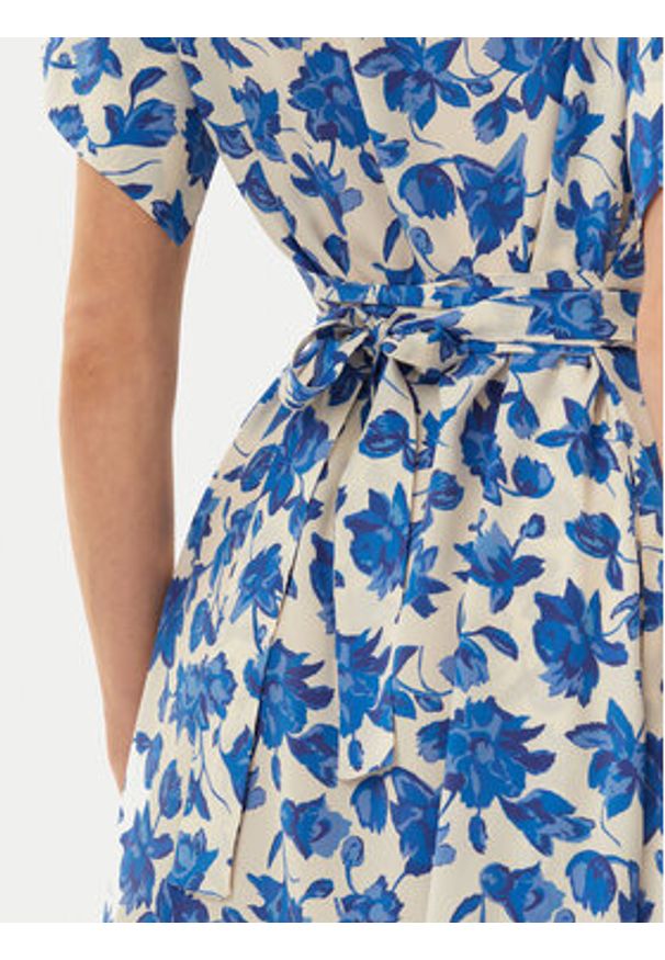Weekend Max Mara Sukienka letnia Cannes 2515221092 Niebieski Regular Fit. Kolor: niebieski. Materiał: jedwab. Sezon: lato