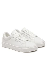 Calvin Klein Sneakersy HW0HW02298 Biały. Kolor: biały. Materiał: skóra
