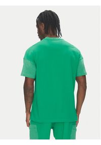 Adidas - adidas Szorty sportowe ALL SZN French Terry Colorblock JN9485 Zielony Regular Fit. Kolor: zielony. Materiał: bawełna. Styl: sportowy #4