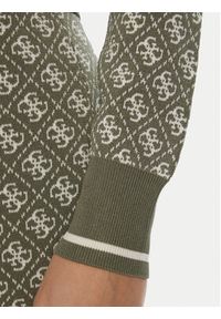 Guess Sweter W4BR21 Z37K0 Zielony Regular Fit. Kolor: zielony. Materiał: syntetyk