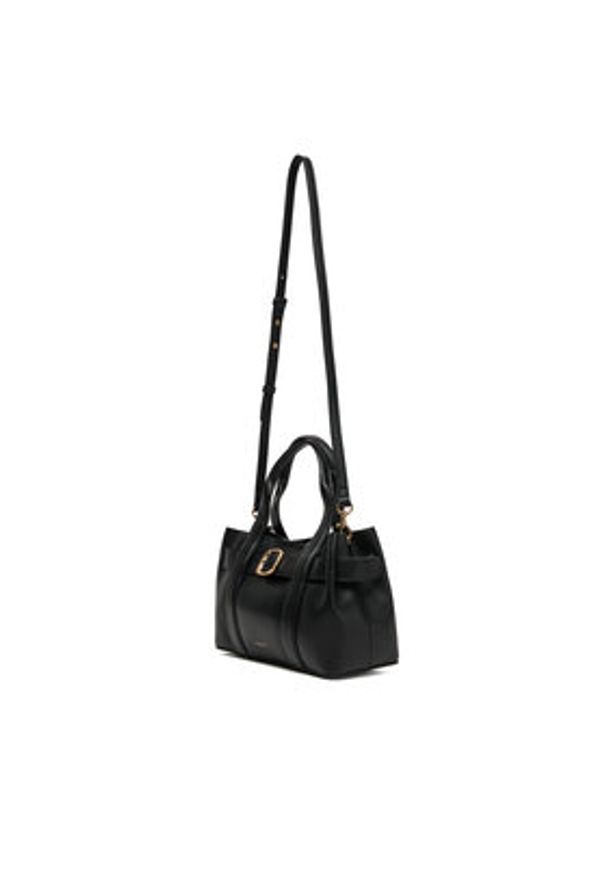 Calvin Klein Torebka LV04F3295G Czarny. Kolor: czarny. Materiał: skórzane