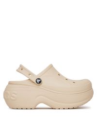 Crocs Klapki BELLA CLOG 210062-11S Beżowy. Kolor: beżowy #1