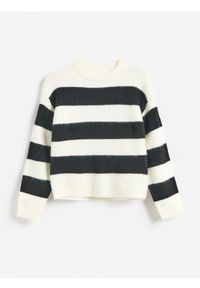 Reserved - Luźny sweter - wielobarwny. Materiał: dzianina #1