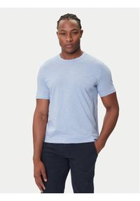 BOSS T-Shirt Tegood 50508243 Błękitny Regular Fit. Kolor: niebieski. Materiał: bawełna