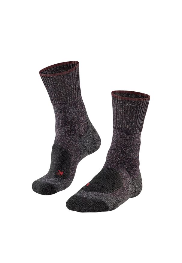 Skarpetki Falke TK1 Explore. Kolor: szary, wielokolorowy, czarny. Materiał: wełna. Sport: turystyka piesza