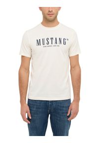Męski T-Shirt Mustang Style Austin Whisper White 1016853 2013 #1