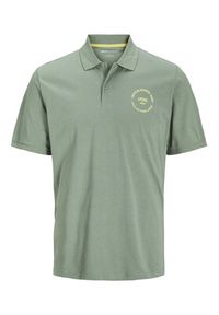 Jack & Jones Polo Simon 12269299 Zielony Regular Fit. Typ kołnierza: polo. Kolor: zielony. Materiał: bawełna #3