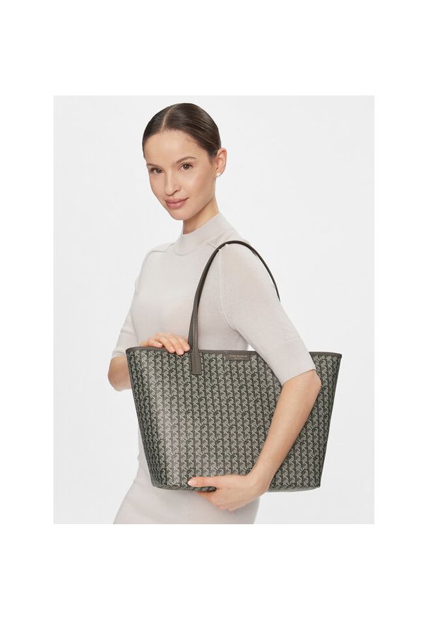 Torebka Tory Burch. Kolor: szary