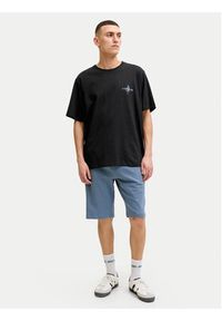 Jack & Jones T-Shirt Corals Tee 12288345 Czarny Regular Fit. Kolor: czarny. Materiał: bawełna #7