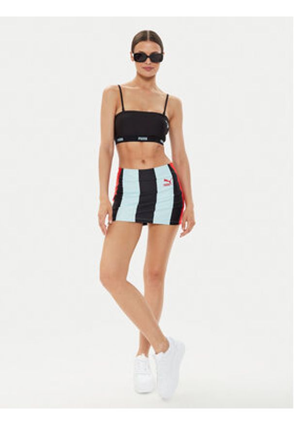 Puma Biustonosz top DUA LIPA 536630 Czarny. Kolor: czarny. Materiał: syntetyk