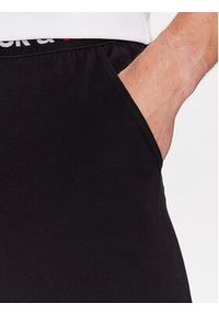 Jack & Jones - Jack&Jones Spodnie piżamowe 12244401 Czarny Regular Fit. Kolor: czarny. Materiał: bawełna