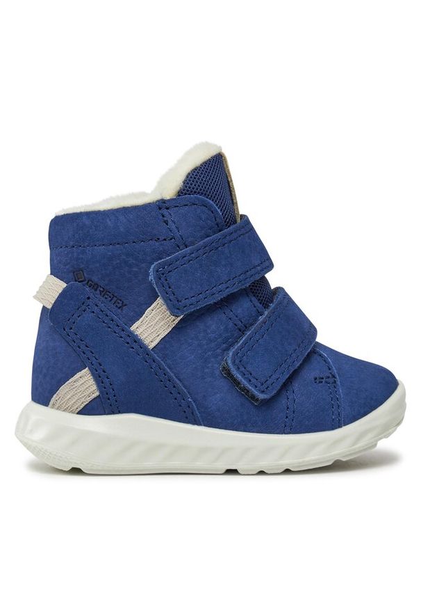 ecco - Trzewiki ECCO. Kolor: niebieski