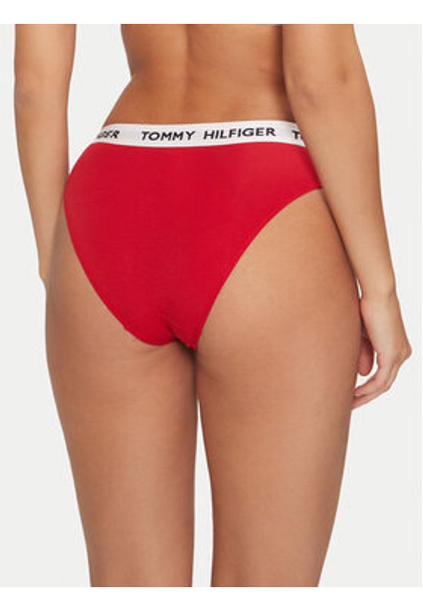 TOMMY HILFIGER - Tommy Hilfiger Figi klasyczne UW0UW05617 Czerwony. Kolor: czerwony. Materiał: bawełna