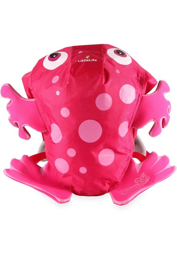 LittleLife Animal Kids SwimPak - Plecaczek Różowa Żabka L12041. Kolor: różowy. Materiał: materiał